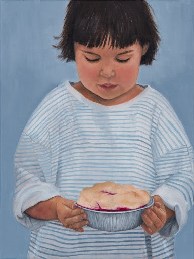 My Pie” Oil, 12 × 16